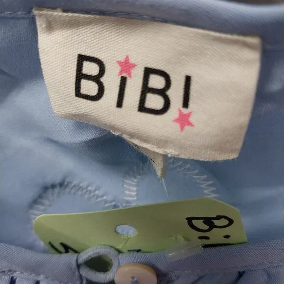 3634 Size Small BiBi Upcycled Ruffel Top.NWOT - Picture 5 of 6